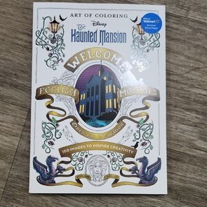 Disney Haunted Mansion Art of Coloring Book